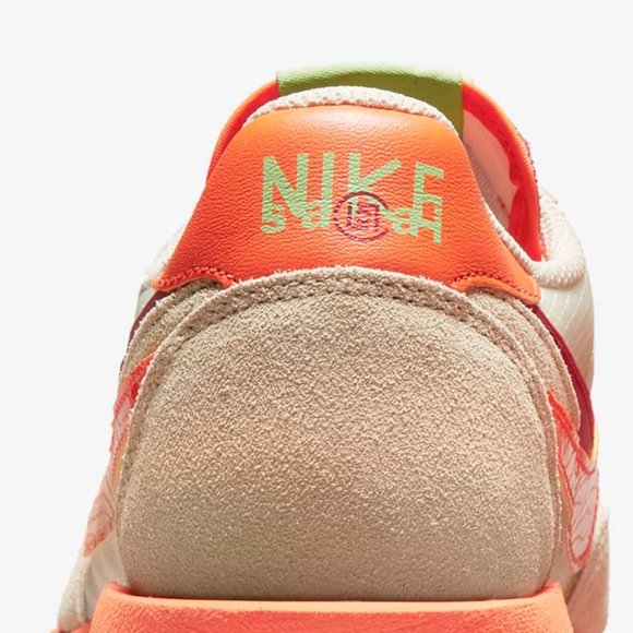 CLOT Clot x Sacai x Nike LDWaffle (orange) - Limited Edition - Picture 6 of 8